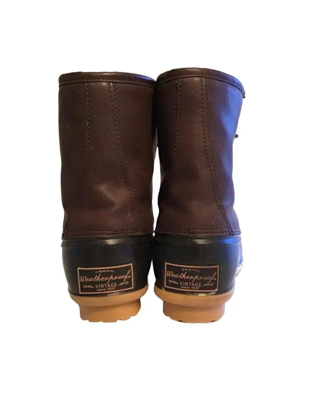WEATHERPROOF VINTAGE- MENS RAIN BOOTS SIZE 10